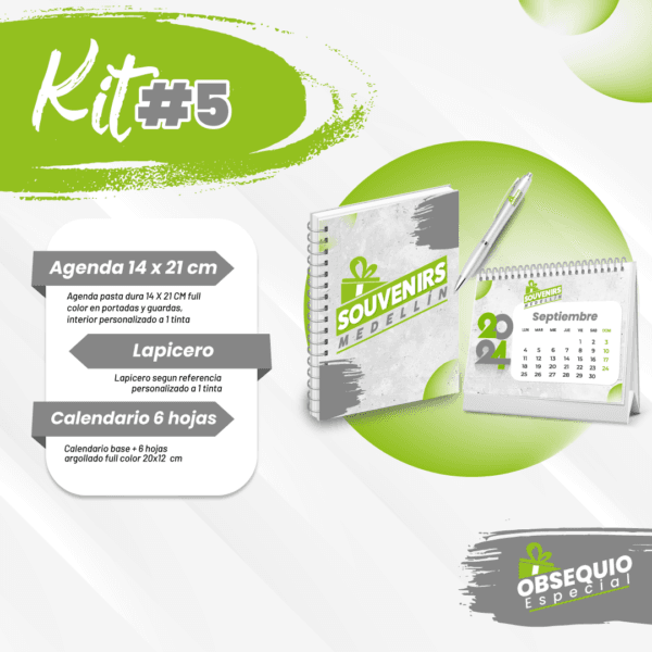 KITS 5 SOURVENIRS