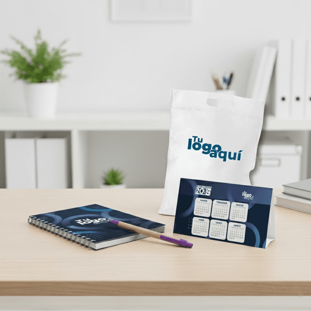 KIT 1 | CUADERNO - LAPICERO ECOLÓGICO - CALENDARIO DE TRIÁNGULO - BOLSA CAMBREL 4 KIT 1 | CUADERNO - LAPICERO ECOLÓGICO - CALENDARIO DE TRIÁNGULO - BOLSA CAMBREL - Imagen 3