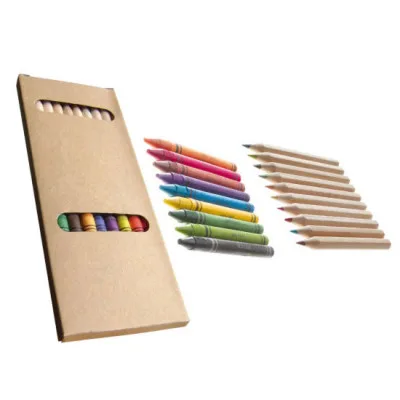 Set De Colores Y Crayolas