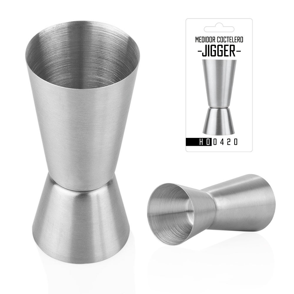 Medidor Coctelero Jigger 2 Medidor Coctelero Jigger